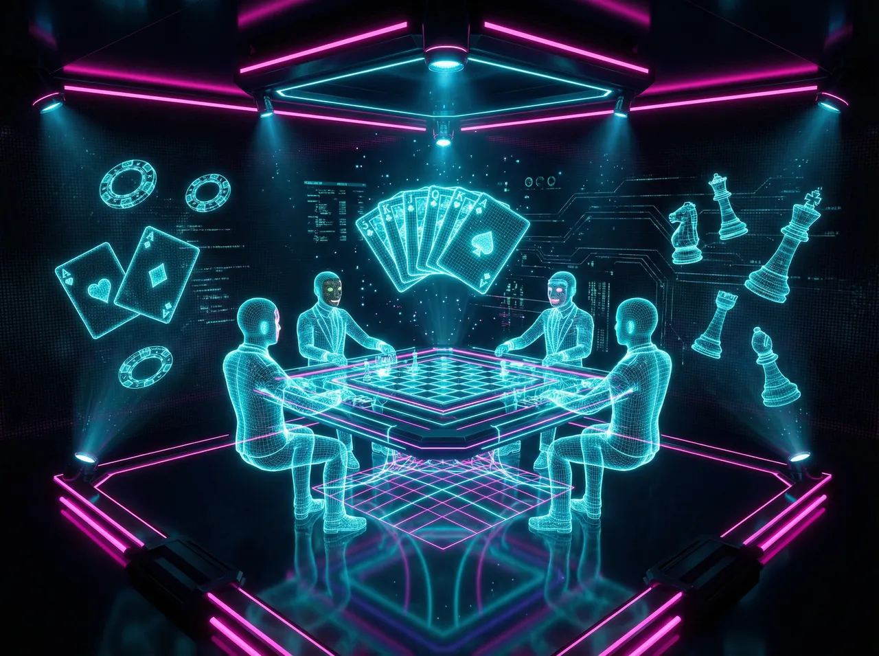 炸金花游戏赛博对战竞技场 - 炸金花小游戏